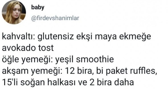 Beslenmenize dikkat ediyor musunuz?