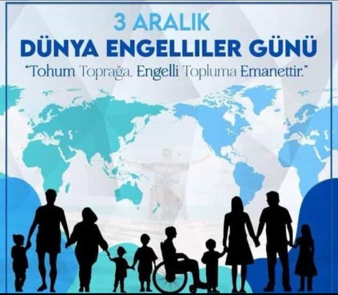 3 Aralık Dünya Engelliler Günü olduğunu biliyor muydunuz?