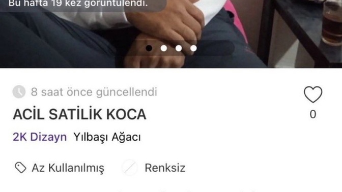 Dolap uygulaması üzerinden bir kadın kocasını satılığa çıkarmış. Bu gerçek mi?