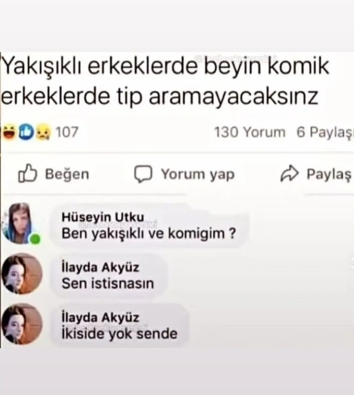 Yakışıklı erkek mi komik erkek mi?