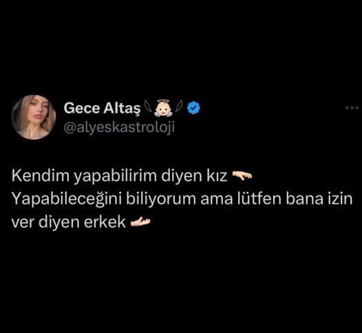 Her şeye kavga çıkaran kız 🤝 kavgayı kavga ile bastıran erkek. Senin ideal ilişki tanımın ne?