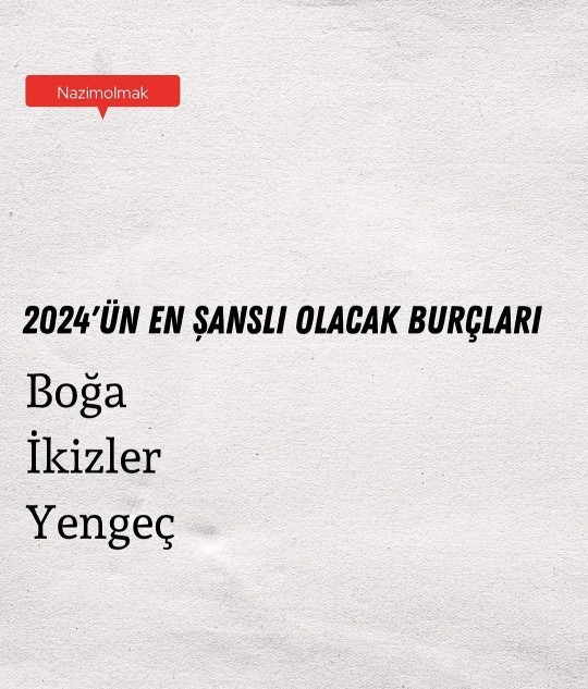 2024 yılının güzel geçeceğine dair umudunuz var mı?