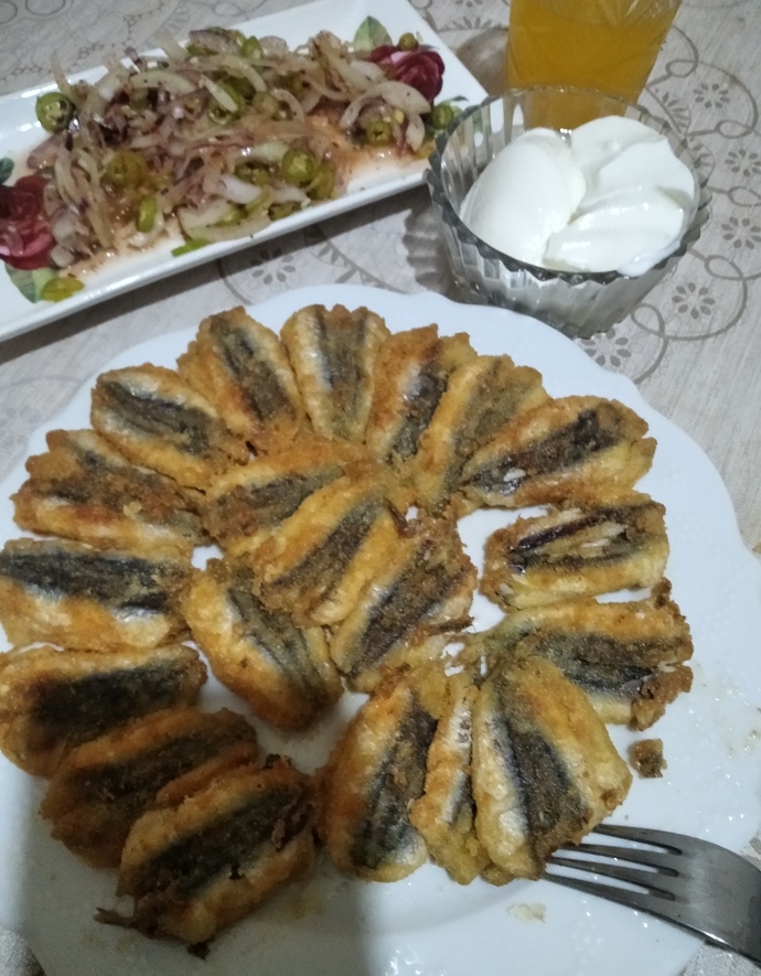 Buda hayat mı bee diyip balığın yanında yoğurt yedim bir şey olur mu sizce?