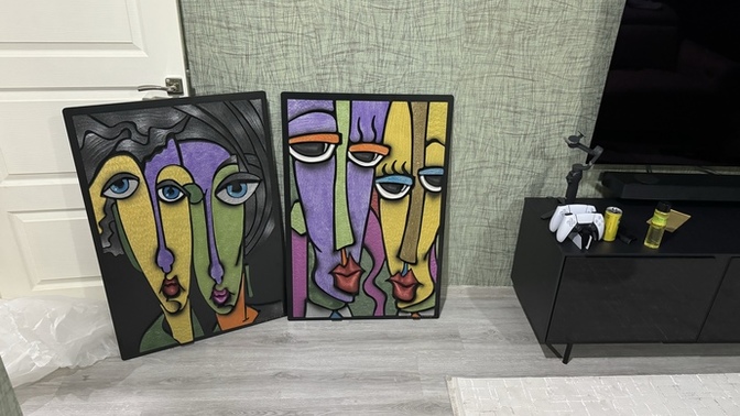 Tablolarım nasıl, bugün aldım?