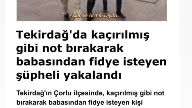 Kendine ne kadar fidye biçersin?