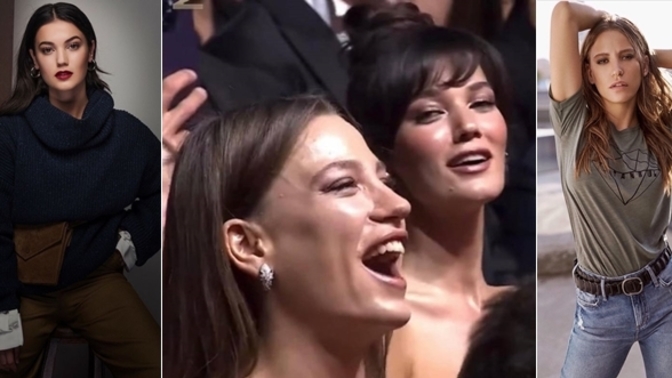 Pınar Deniz'in Serenay Sarıkaya'ya bakışı sosyal medyanın gündeminde! Bu bakış ne anlatıyor sizce?