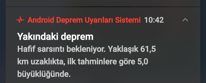 Marmara'daki deprem öncesi telefonlara uyarı mesajı geldi! Sizin telefonunuza da uyarı mesajı geldi mi?