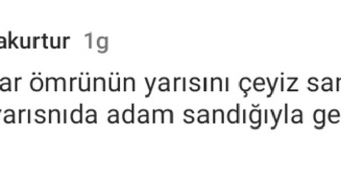 Sosyal medyada gördüğünüz en doğru söz neydi?