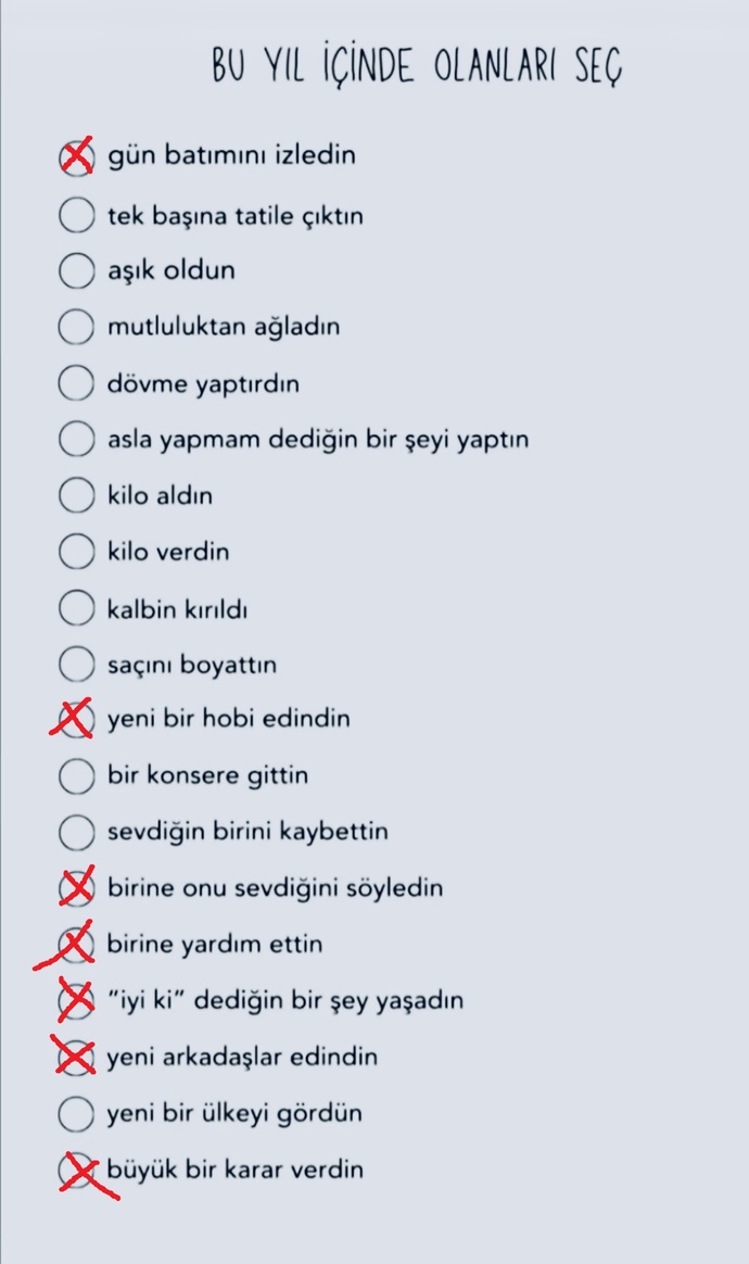2023 yılında neler geldi başına?