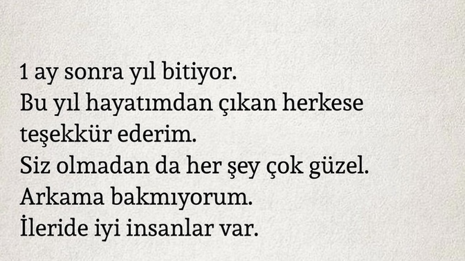 2023 sana neler kazandırdı, neler kaybettirdi?