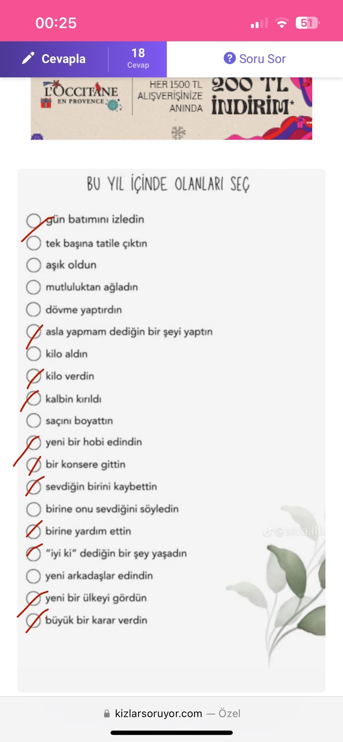 Bu yıl içinde hangileri oldu?
