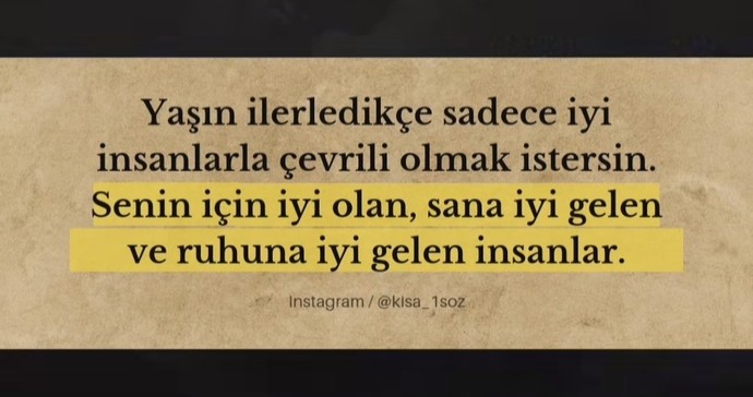 Etrafınızda size iyi gelen insanlar var mı?