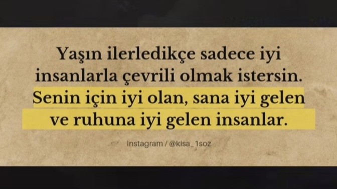 Etrafınızda size iyi gelen insanlar var mı?