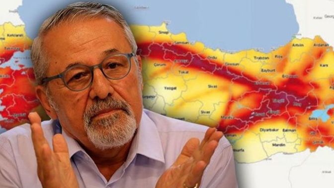 Prof Dr. Naci Görür 18 il için 7 şiddetinde deprem uyarısı yaptı! Siz bu listede bulunan şehirlerde yaşıyor musunuz?