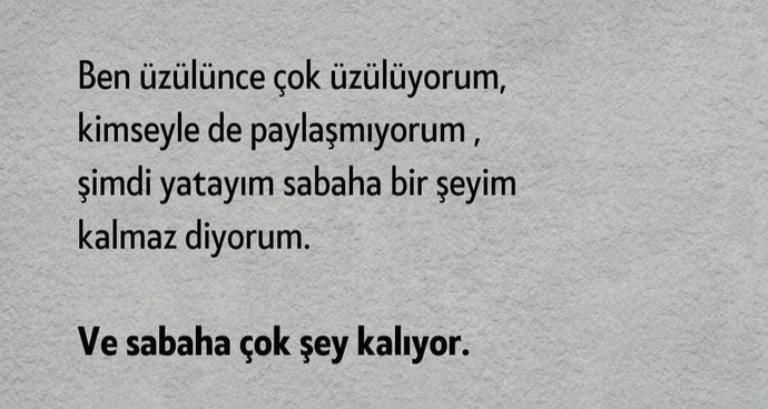 Üzüntülerinizi birisiyle paylaşır mısınız?