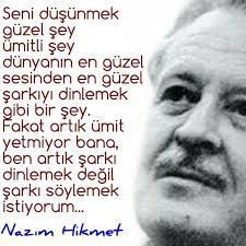 En sevdiğiniz Nazım Hikmet şiirleri nelerdir?