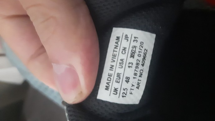 Kaç numara ayakkabı giyiyorsunuz?