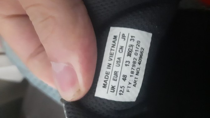 Kaç numara ayakkabı giyiyorsunuz?