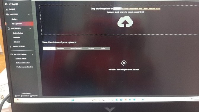 Omen'de indirdiğim duvar kağıtları nerede?