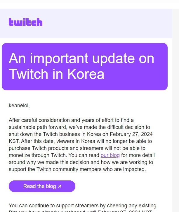 Twitch’in Güney Kore’den çekilmesi hakkında ne düşünüyorsun?