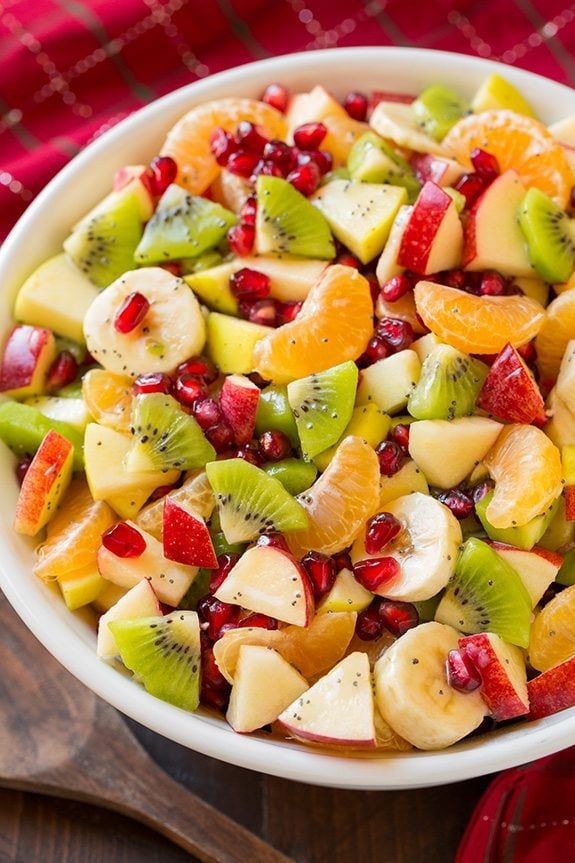 Meyve salatasıyla güne başlanır mı?