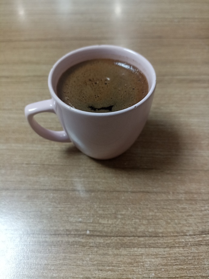 Kahveler içildi mi? yoksa daha fırsat olmadı mı?