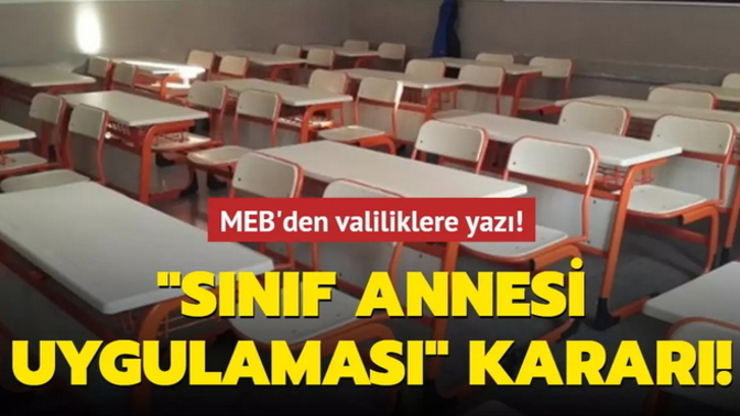 Milli Eğitim Bakanlığı "Sınıf Anneliği" uygulamasını yasakladı! Sizce Sınıf Anneliği uygulamasının kaldırılması iyi mi oldu?