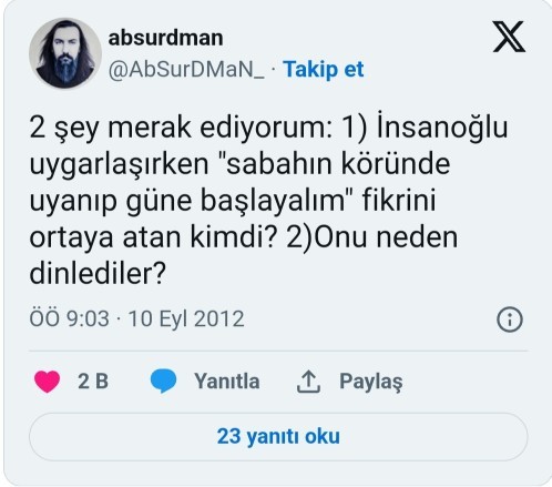 Ters uyananlardan mısın, pamuk gibi uyananlardan mı?