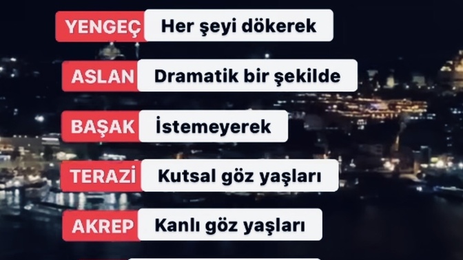 Sen nasıl ağlıyorsun? Doğru mu?