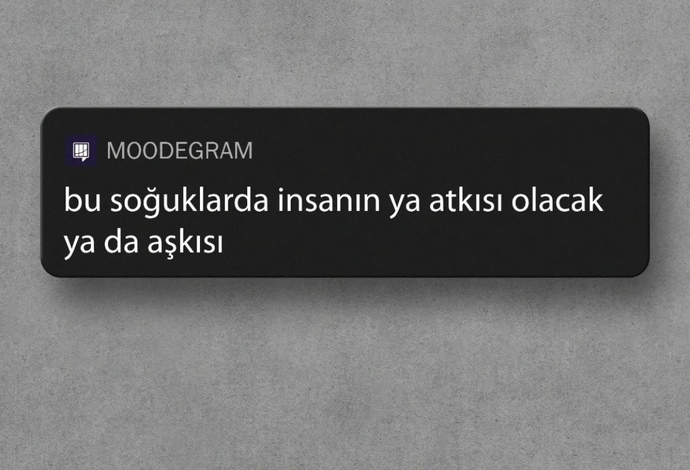 Bu soğuk havalarda sizin neyiniz var?