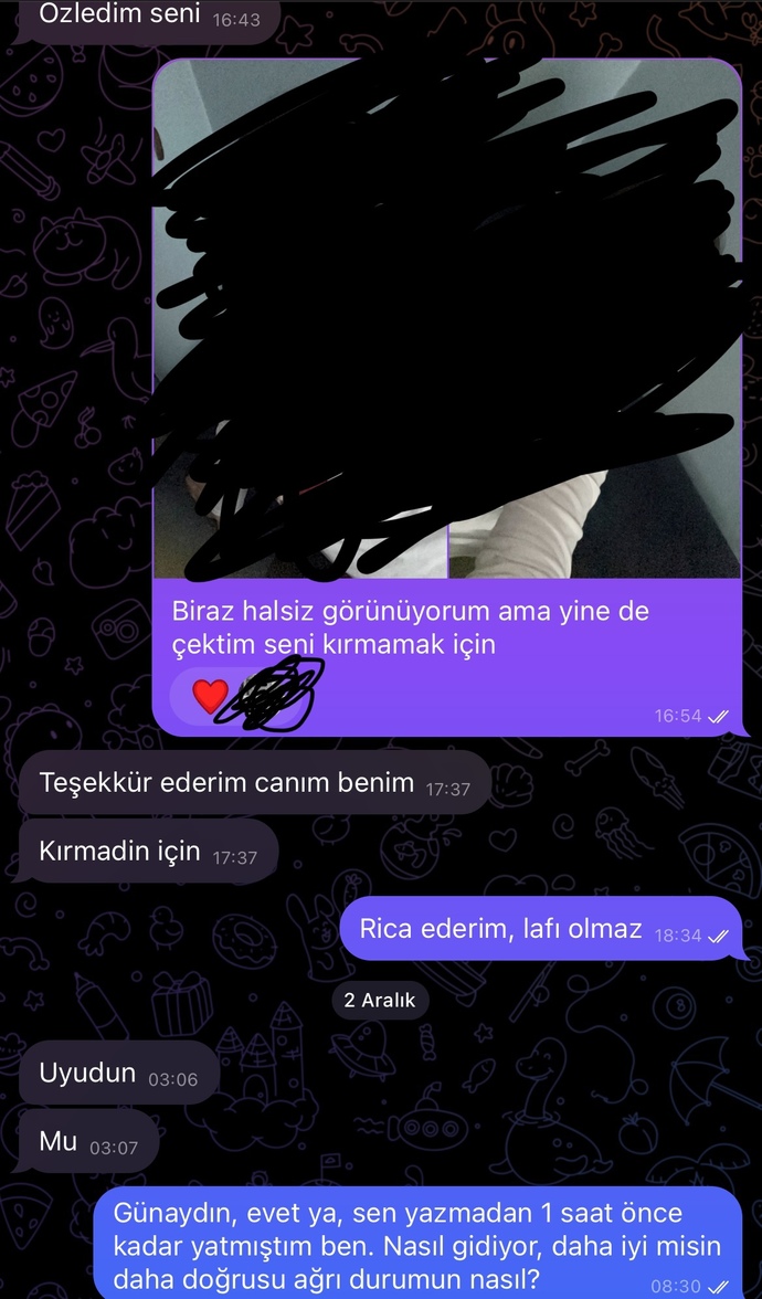 Böyle bir sohbetten sonra neden görüldü atar?