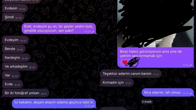 Böyle bir sohbetten sonra neden görüldü atar?