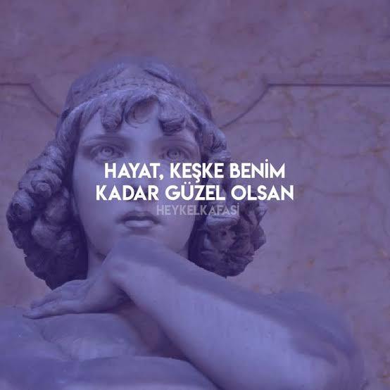 Keşke bir günlüğüne güzel olsam, her gün olmak çok yoruyor 😓😄