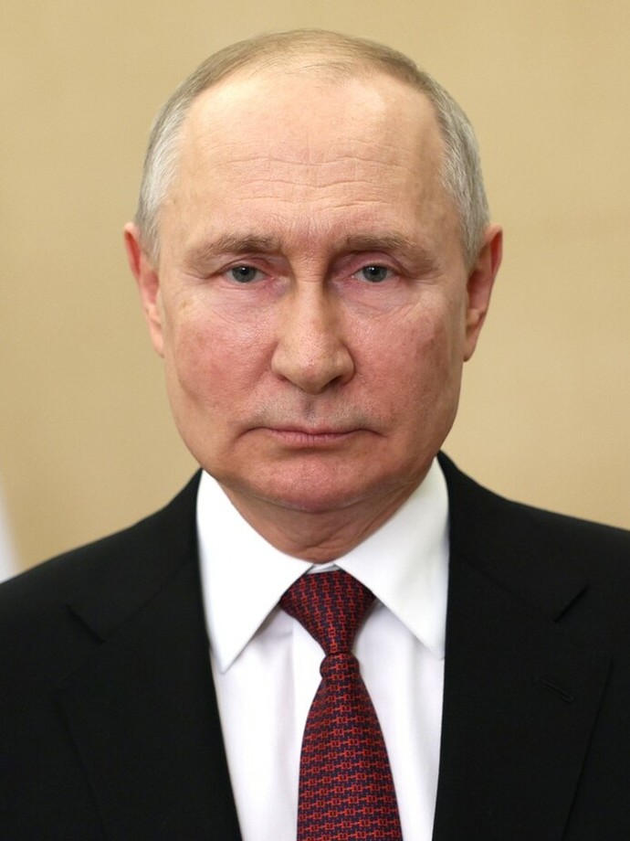 Rusya devlet başkanı Vladimir Putin (dini: Ortodoks Hristiyan)