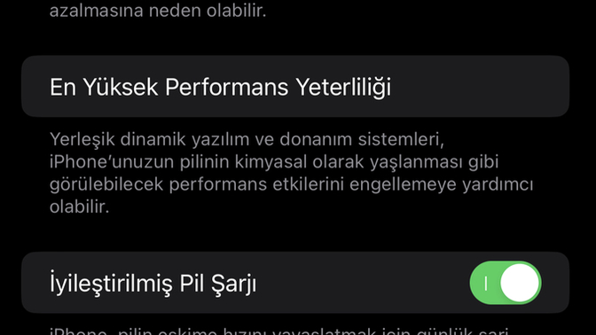 iPhone pil sağlığı neden çabuk düşüyor?
