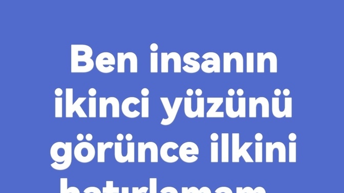 İki yüzlü insanlara bakış açınız nedir onlara nasıl davranırsınız?