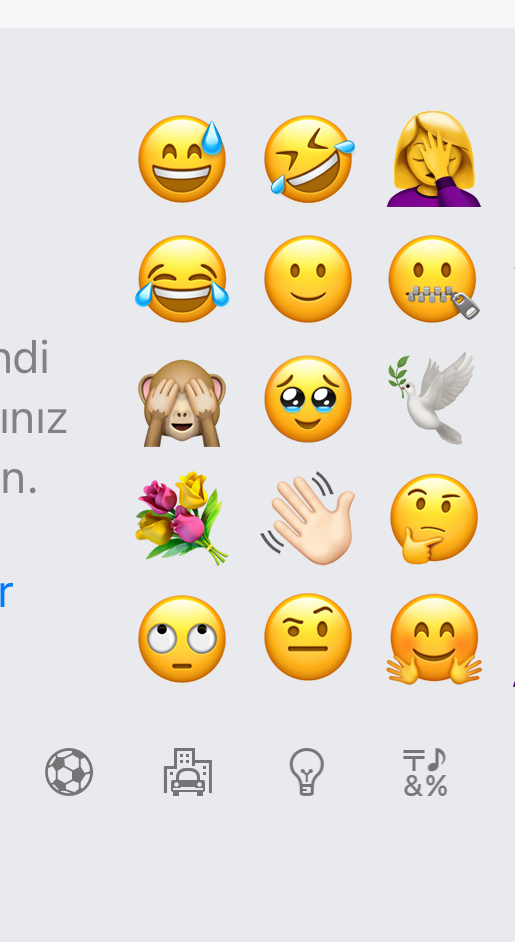 3. emoji sütununuzda hangi emojiler var, siz Aralık ayını nasıl geçireceksiniz?