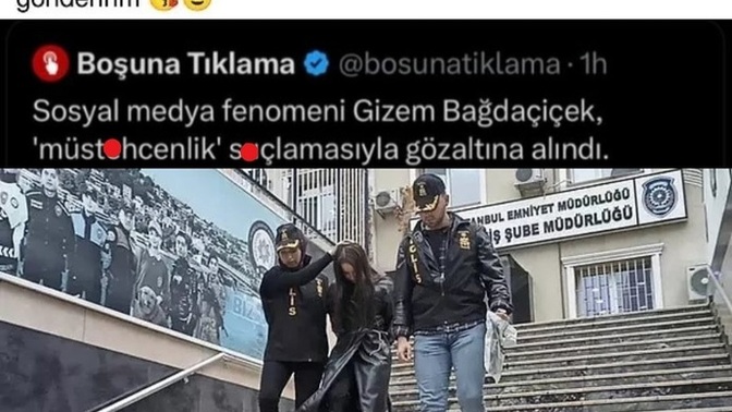 Bu karı neyin nesi ya bir anda hortladı tek derdi onun bunun üzerinden prim yapmakmış gibime geliyo?