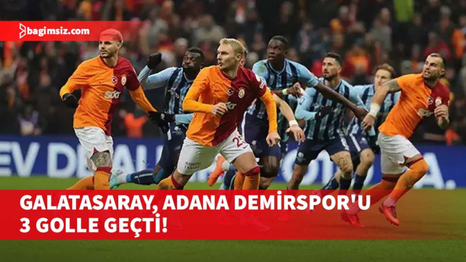 Galatasaray 3 - Adana Demirspor 1: Sarı kırmızılılar şampiyonluk yolunda kritik virajı kayıpsız geçti! Maçı nasıl buldunuz?
