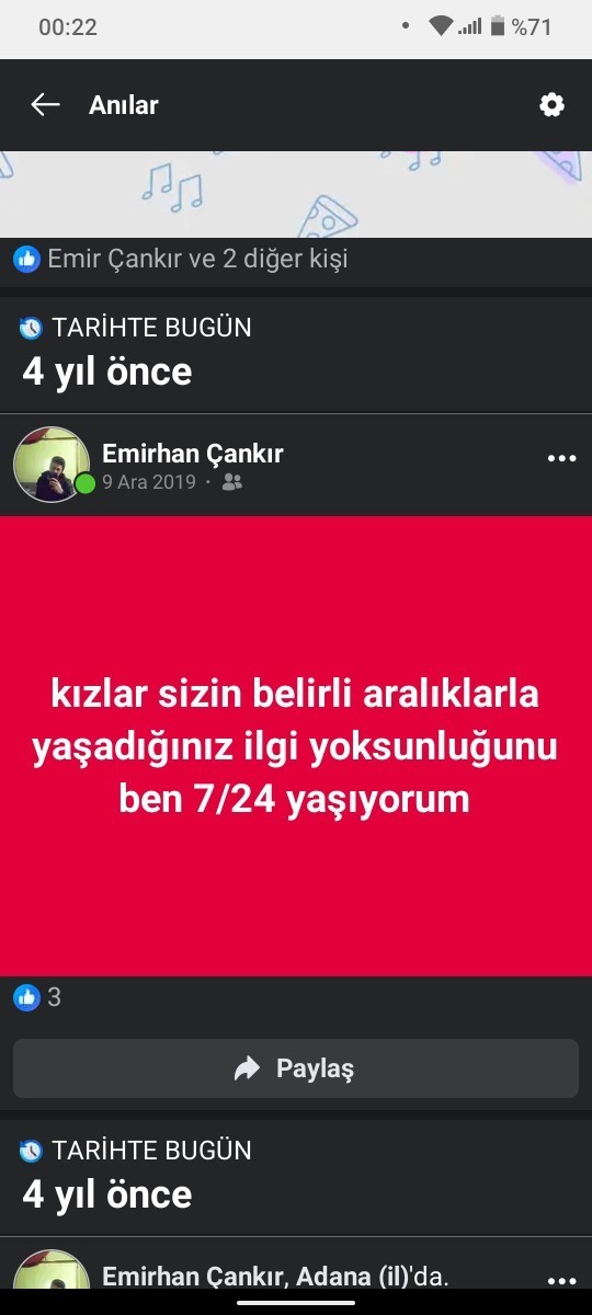 İlgi yoksunlugu yaşayan var mı ?