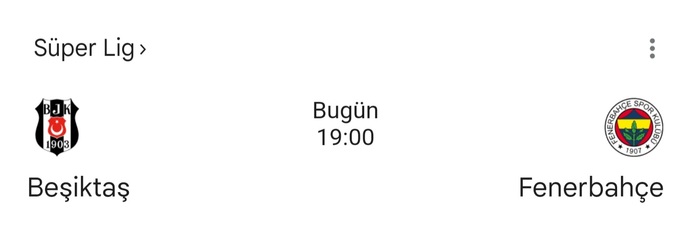 Fenerbahçe - Beşiktaş maç sonucu tahmininiz nedir?