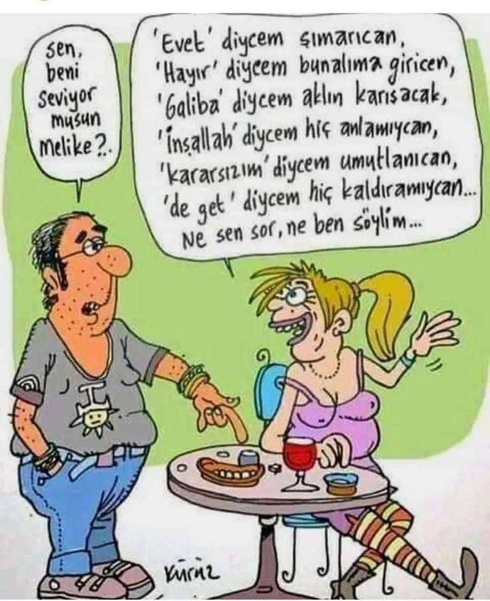 Sevgilinize içinizden geleni net söyler misiniz?