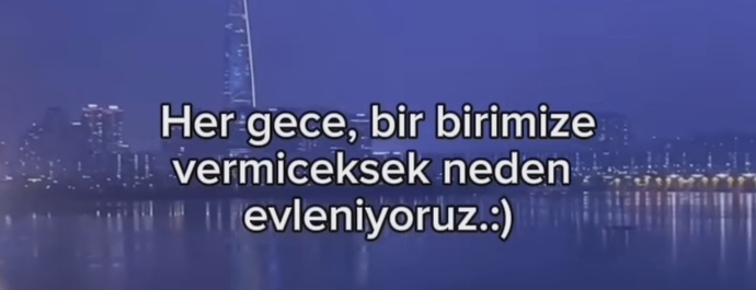 Evet neden evleniyoruz?