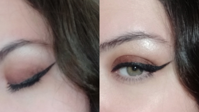 Eyeliner çekmeyi becerebilmiş miyim?