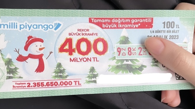 Yeni yıla son 21 gün🥳! Milli piyango biletleri alındı mıı?
