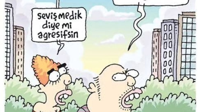 Sevişmediğiniz zamanlarda agresif olur musunuz?