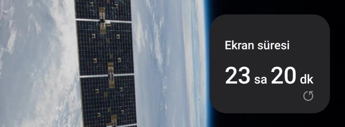 Bugünkü ekran süreniz kaç saat?