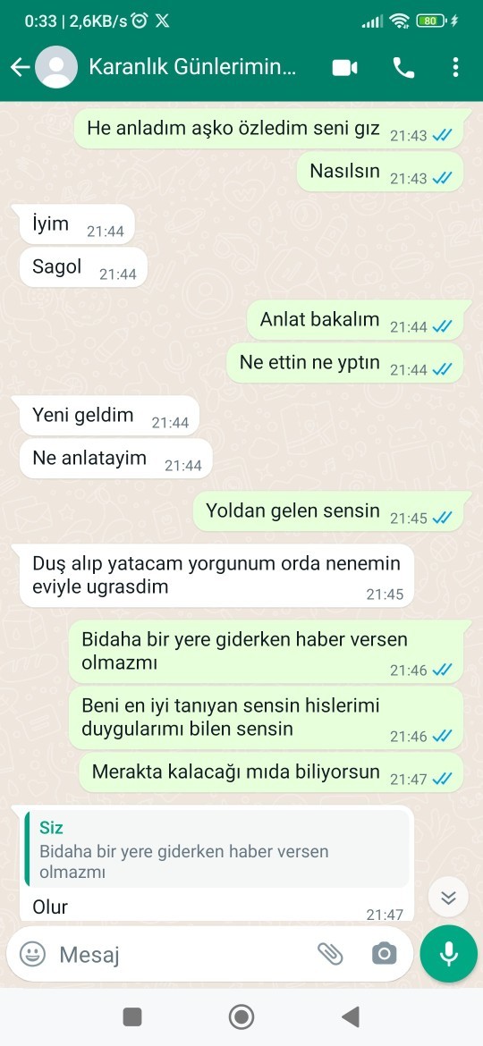 Sevdiğinizin bu konuşmalarına tepkiniz ne olurdu?