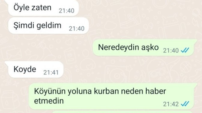 Sevdiğinizin bu konuşmalarına tepkiniz ne olurdu?