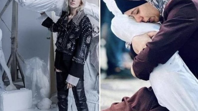 Zara'nın İsrail tarafından katledilen Filistinli masum insanları cansız manken olarak kullandığı tanıtımı gördünüz mü?